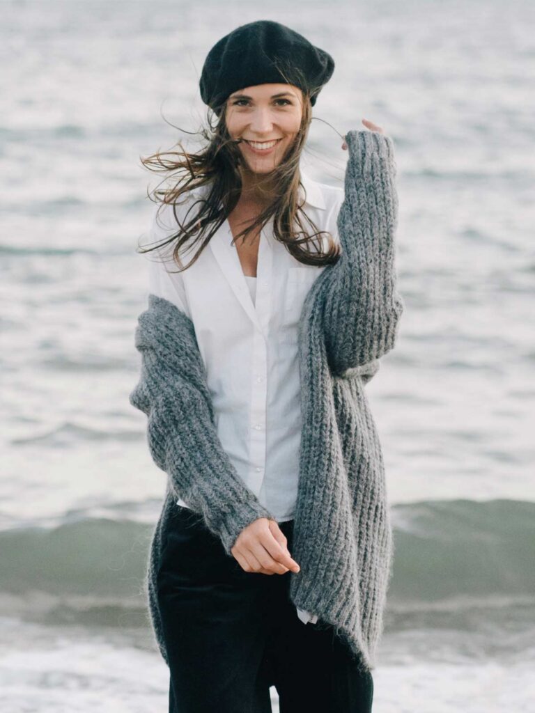 Wollen cardigan
